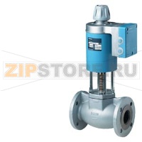 MVF461H20-5 - 2-ходовой седельный магнитный клапан, фланцевое соединение, PN16 DN20, kvs 5, AC/DC 24 В, DC 0/2...10 В / 0/4...20 мА Siemens MVF461H20-5