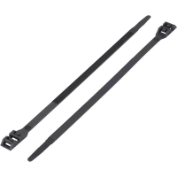 Стяжка кабельная 610 мм, черная, 1 шт TRU Components TC-DK-610BK203