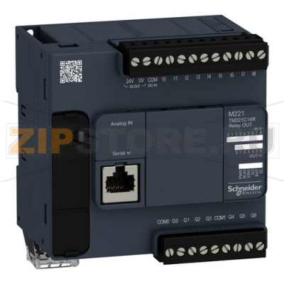 Контроллер логический 100-240 В, 2 А, 7 реле Schneider Electric TM221C16R 