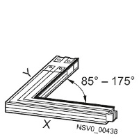 BD2A-400-LR-G* ELBOW RIGHT X 0,36M / Y 0,36M 1 60A-400A WINKEL 85 GRAD-175 GRA D Siemens BVP:261866