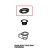 Drain bend fixing ring Unox XBC 605E