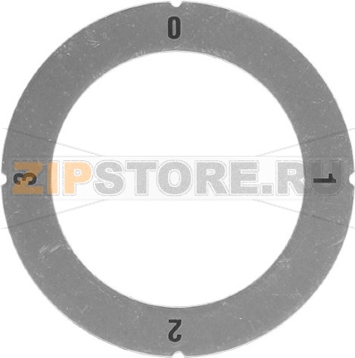 САМОКЛЕЮЩИЙСЯ ДИСК С РАЗМЕТКОЙ 0-1-2-3 
