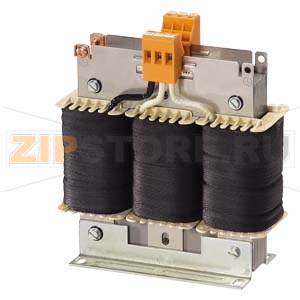 SINAMICS СЕТЕВОЙ ДРОССЕЛЬ ДЛЯ БЛОКОВ ПИТАНИЯ SMART 36 КВТ ВХОД: 3-ФАЗН. 380-480 В, 50/60 ГЦ Siemens 6SL3000-0CE23-6AA0 