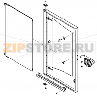 Door assembly 10.10 P3  CONVOTHERM OES 10.10  