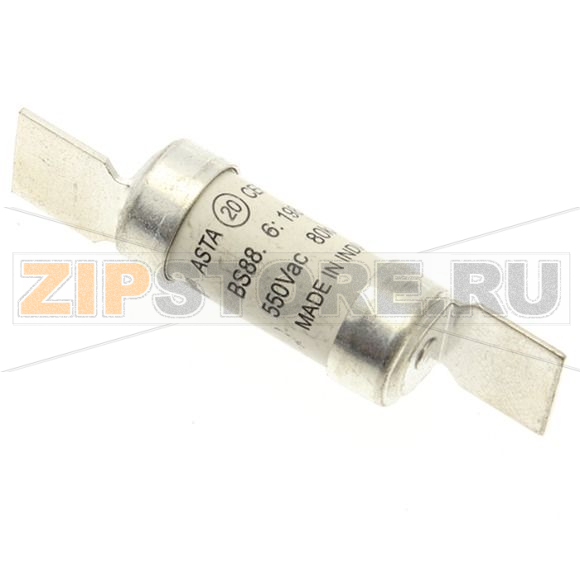 Предохранитель, 2 A, AC 550 В, 80 кА, BS88/F1, 14x59 мм, gL/gG, BS Eaton 2AMP 550V AC BS88 FUSE 