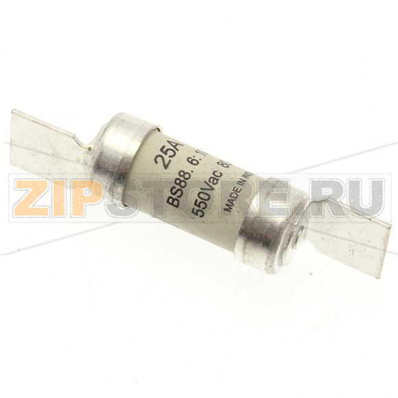 Предохранитель, 2 A, AC 550 В, 80 кА, BS88/F1, 14x59 мм, gL/gG, BS Eaton 2AMP 550V AC BS88 FUSE 