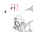Screw KitchenAid 5KSM7580XEFP