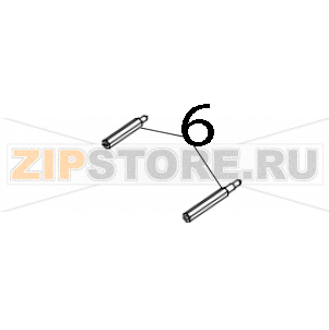 Cooper pillar, M3*35 TSC MH361T Cooper pillar, M3*35 TSC MH361TЗапчасть на деталировке под номером: 6