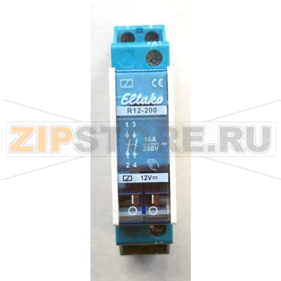 Реле электромеханическое 12 В, 8 А, 1 шт Eltako 22200054 