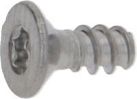 FLAT COUNTERSUNK SCREW ø 2.5x6 mm