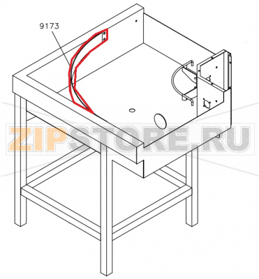 Bandella guidacesto Aristarco TR 1650                        Bandella guidacesto Aristarco TR 1650Запчасть на сборочном чертеже под номером: 9173Название запчасти Aristarco на итальянском языке: Bandella guidacesto Aristarco TR 1650