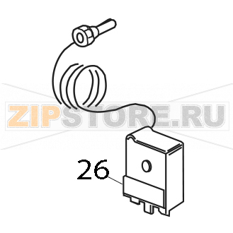 Termostato vasca Elettrobar E51 Termostato vasca Elettrobar E51Запчасть на деталировке под номером: 26