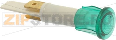 ЗЕЛЕНАЯ ИНДИКАТОРНАЯ ЛАМПОЧКА 230В 