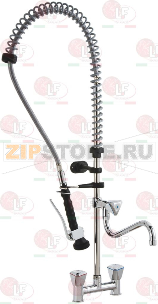 КОРОТКИЙ НАБОР ДЛЯ ПРЕДВАРИТЕЛЬНОЙ МОЙКИ С ДВУМЯ ОТВЕРСТИЯМИ STYL 