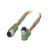 Кабель для датчика / исполнительного элемента Phoenix Contact SAC-5P-M12MS/ 0,6-PUR/M12FR VW