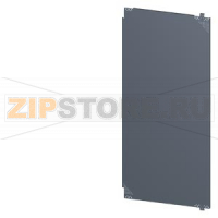 SIVACON, mounting plate, for cabinet side, perforated, D: 1000 mm, H: 2000 mm, zinc-plated Siemens 8MF1000-2AK13-0