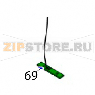 Top-D PCB assy-LF Sato CT412LX TT Top-D PCB assy-LF Sato CT412LX TTЗапчасть на деталировке под номером: 69Название запчасти на английском языке: Top-D PCB assy-LF Sato CT412LX TT.