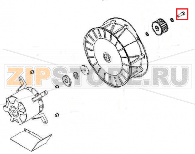 Screw m10x35 Angelo Po FX101E3 Screw m10x35 Angelo Po FX101E3Запчасть на 