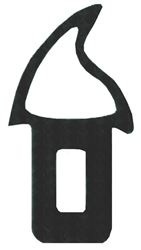 GUARNIZIONE PORTA FORNO 1830 mm 