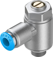 Дроссель с обратным клапаном Festo GRLA-1/8-QS-6-MF-D