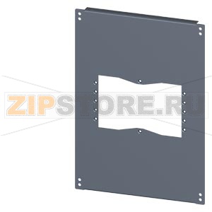 SIVACON, base, with cutouts for flanges, IPXX, T: 600 mm, W: 400 mm, zinc-plated Siemens 8MF1046-2UB52-0 