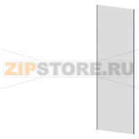 SIVACON, side panel / rear panel, Closed, IP55, H: 2000 mm, W: 600 mm, RAL 7035 Siemens 8MF1060-2UW61-1C