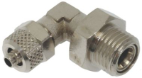 КОЛЕНЧАТЫЙ ФИТИНГ 1/4"M Ø 6/4 НИКЕЛЬ