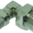 КОЛЕНЧАТЫЙ ФИТИНГ 1/4"M Ø 6/4 НИКЕЛЬ - КОЛЕНЧАТЫЙ ФИТИНГ 1/4"M Ø 6/4 НИКЕЛЬ