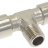 Т-ОБРАЗНОЕ СОЕДИНЕНИЕ Ø 1/4"F-1/4"F-1/4"M НИКЕЛЬ - Т-ОБРАЗНОЕ СОЕДИНЕНИЕ Ø 1/4"F-1/4"F-1/4"M НИКЕЛЬ