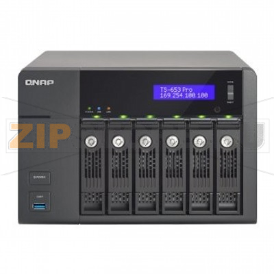 Накопитель сетевой QNAP TS-653-PRO-8G 