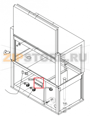 Supp. Termostati Serie TR Aristarco TR 1650                             Supp. Termostati Serie TR Aristarco TR 1650Запчасть на сборочном чертеже под номером: 8598Название запчасти Aristarco на итальянском языке: Supp. Termostati Serie TR Aristarco TR 1650