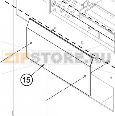 Планка отделителя Datamax W-6308 Планка отделителя Datamax W-6308Запчасть на сборочном чертеже под номером: 15Количество запчастей в комплекте: 1Название запчасти Datamax на английском языке: Assy, Tear Plate