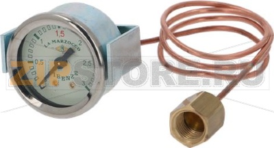 PRESSURE GAUGE FOR BOILER ø 41 mm 0÷3 ba 