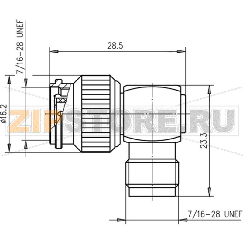 Разъем BNC, штекер TNC, 1 шт Telegärtner J01014A0001 