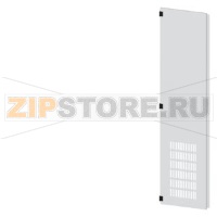 SIVACON, door half, left, with ventilation openings, IP20, H: 2200 mm, W: 500 mm, RAL 7035, Protection class 1 Siemens 8MF1250-2UT25-1BA2