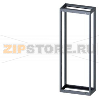 SIVACON, Supporting structure, for standard Empty enclosure, H: 2200 mm, W: 800 mm, T: 400 mm, RAL 7035 Siemens 8MF1284-2GS40