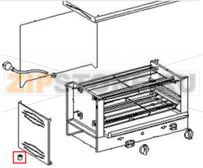 Foot Roller Grill BAR 1000 Foot Roller Grill BAR 1000Запчасть на 
