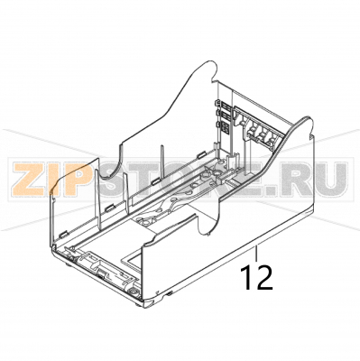 Bottom cover (U) USB assy Sato FX3-LX Bottom cover (U) USB assy Sato FX3-LXЗапчасть на деталировке под номером: 12Название запчасти на английском языке: Bottom cover (U) USB assy Sato FX3-LX.