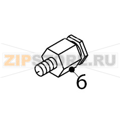 Screw spring hook Hoshizaki IM-65NE-25 Screw spring hook Hoshizaki IM-65NE-25Запчасть на деталировке под номером: 6