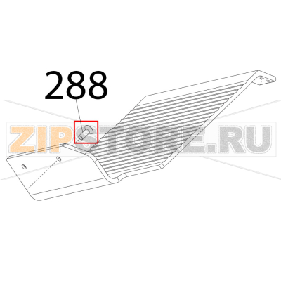 Vite svasata paramano GLL Sirman Palladio 300 Vite svasata paramano GLL Sirman Palladio 300Запчасть на деталировке под номером: 288