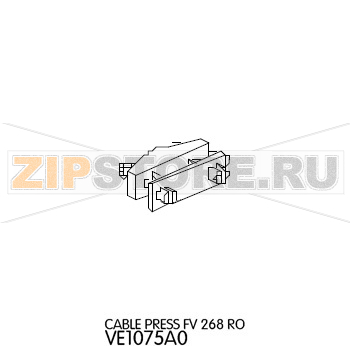 Cable press fv 268 RO Unox XVC 305  Cable press fv 268 RO Unox XVC 305Запчасть на деталировке под номером: 75Название запчасти на английском языке: Cable press fv 268 RO Unox XVC 305
