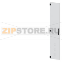 SIVACON, door, left, ventilated, IP40, H: 1800 mm, W: 300 mm, RAL 7035, Protection class 1 Siemens 8MF1830-2UT15-2BA2