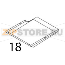 Bottom plate Airhot CT-300 Bottom plate Airhot CT-300Запчасть на деталировке под номером: 18