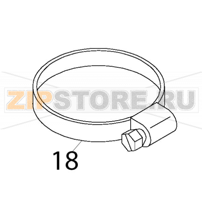 Clamp 50-70L Fagor AD-48 C Clamp 50-70L Fagor AD-48 CЗапчасть на деталировке под номером: 18Название запчасти Fagor на английском языке: Clamp 50-70L AD-48 C.
