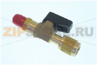 КРАН ШАРОВОЙ ГАЗОВЫЙ ПРЯМОЙ 1/4" SAE