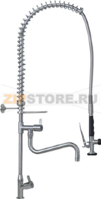 PRE-RINSE UNIT INOX 1140 mm W/TAP 