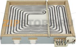 ELECTRIC PLATE 4KW SQUARED 