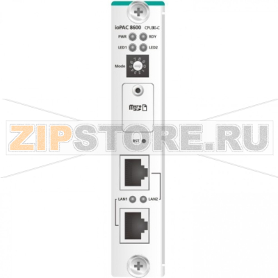 Модуль головной MOXA ioPAC 8600-CPU30-RJ45-C-T 