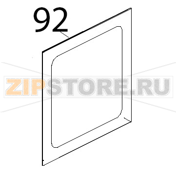 Vetro est. ser. grigio 415x435x4 BETFL Unox XV 203G Vetro est. ser. grigio 415x435x4 BETFL Unox XV 203GЗапчасть на деталировке под номером: 92