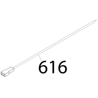 Cavetto prolunga lampada spia Sirman Palladio 350 Automec